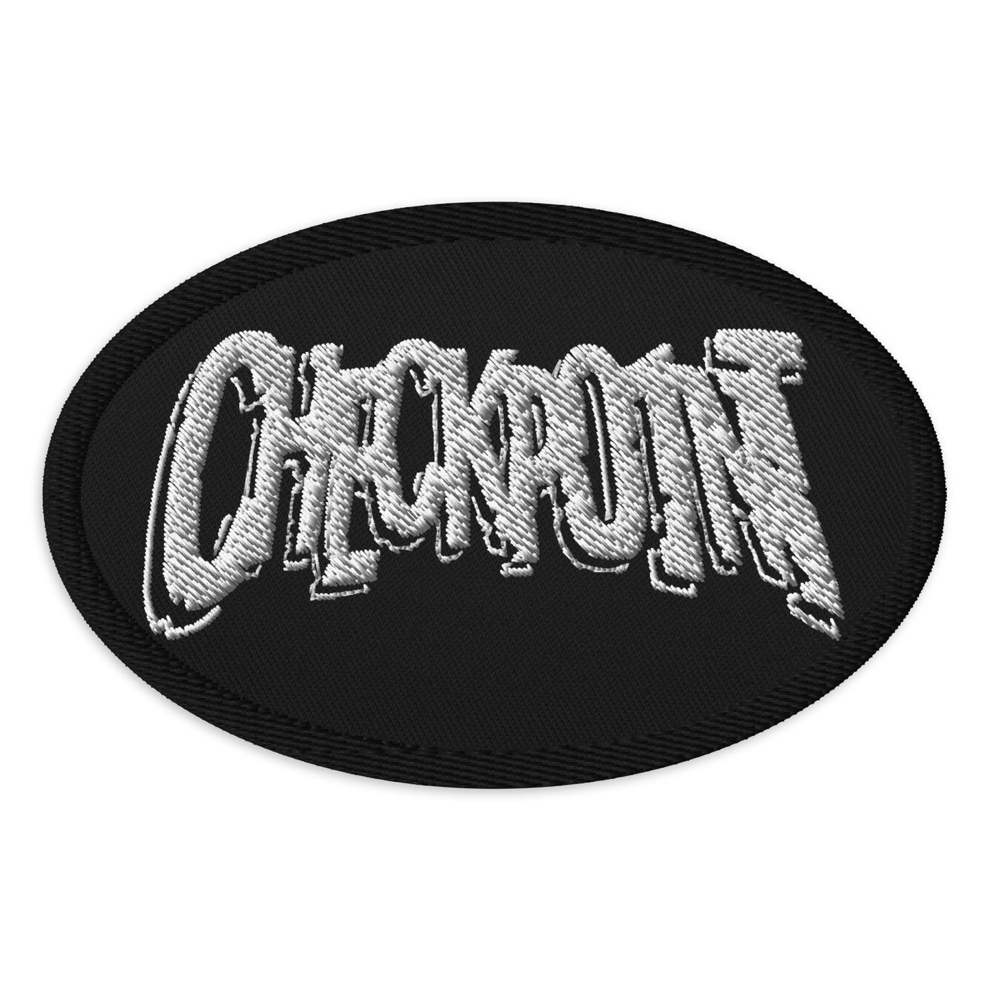 Checkp01nt oval patch