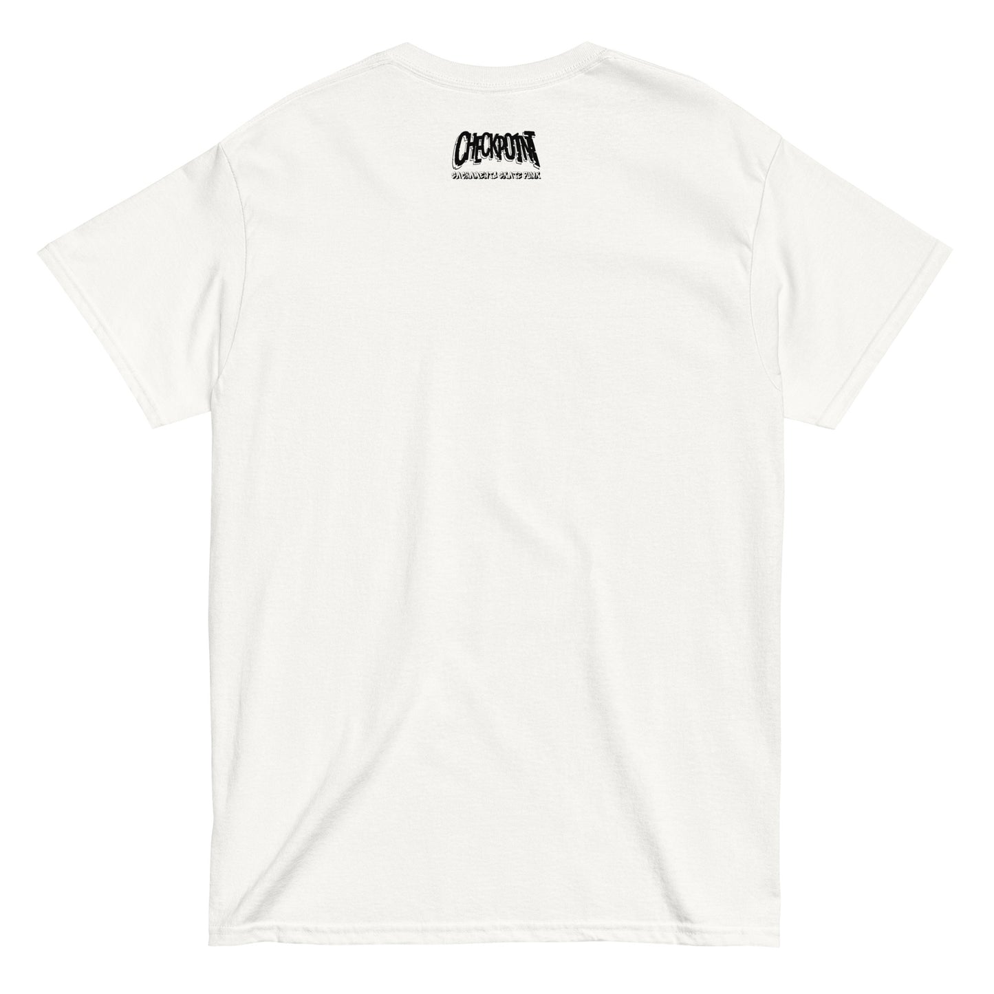 Checkp01nt White T